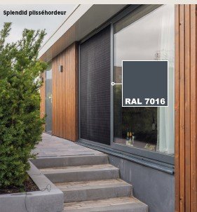 aluminium horren in diverse ral-kleuren beschikbaar